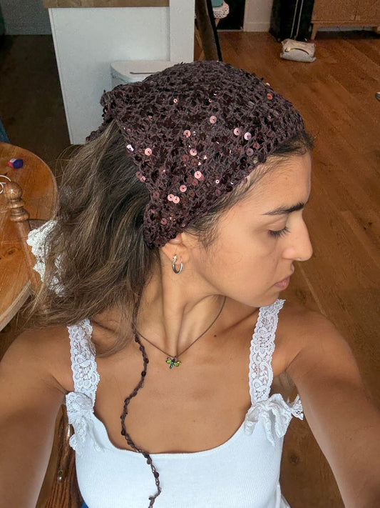 Sequin Bandana