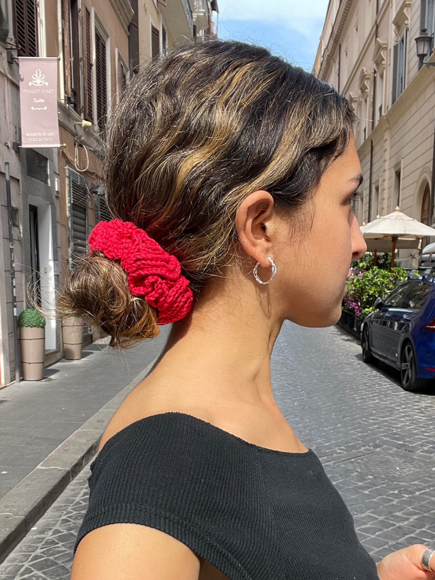 Red Scrunchie