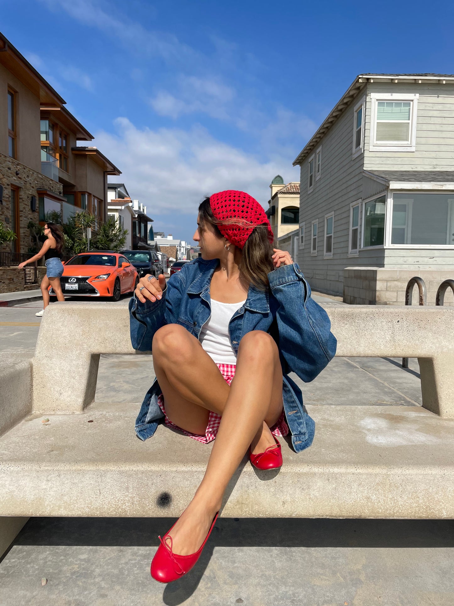 Cherry Red Bandana